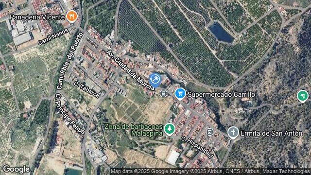 Ubicación de la subastas Subasta de garaje en MURCIA