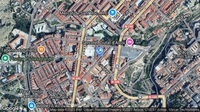 Ubicación de la subastas Subasta de garaje en ALCOY