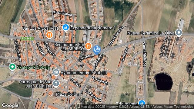 Ubicación de la subastas Subasta de nave industrial en COBEJA