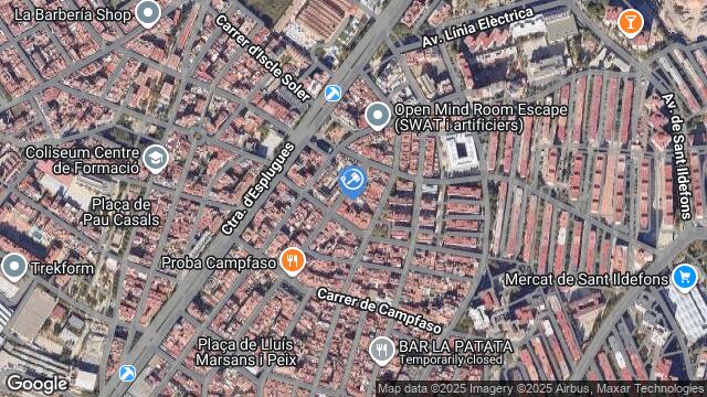 Ubicación de la subastas Subasta de vivienda en Cornella