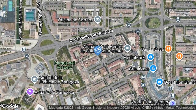 Ubicación de la subastas Subasta de local comercial en Zaragoza