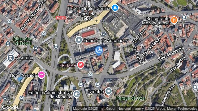 Ubicación de la subastas Subasta de local comercial en A CORUÑA