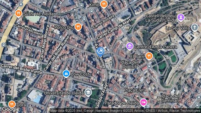 Ubicación de la subastas Subasta de pl.dom.1/4 nuda propiedad  ( albi - lleida) en LLEIDA