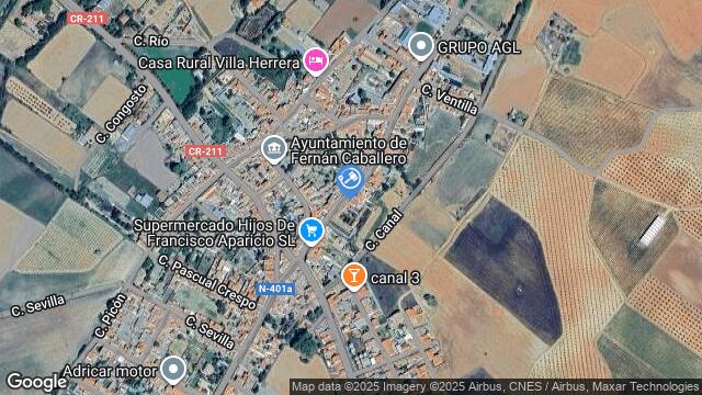 Ubicación de la subastas Subasta de vivienda en FERNAN CABALLERO