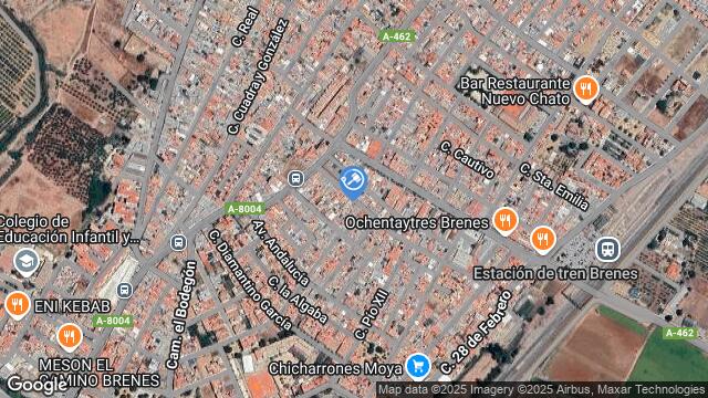 Ubicación de la subastas Subasta de vivienda en BRENES