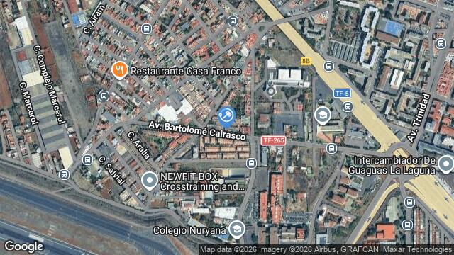 Ubicación de la subastas Subasta de vivienda en San Cristobal de La Laguna