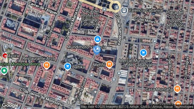 Ubicación de la subastas Subasta de vivienda en VALENCIA