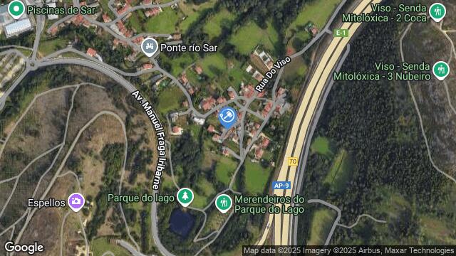 Ubicación de la subastas Subasta de finca rústica en SANTIAGO DE COMPOSTELA