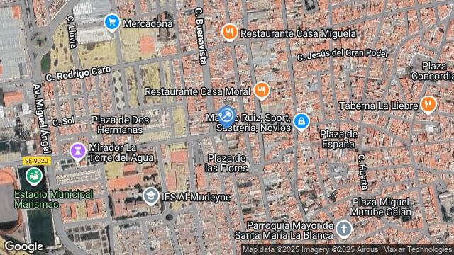 Ubicación de la subastas Subasta de vivienda en LOS PALACIOS Y VILLAFRANCA