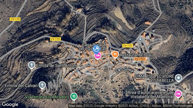Ubicación de la subastas Subasta de finca rústica en Vistabella del Maestrat