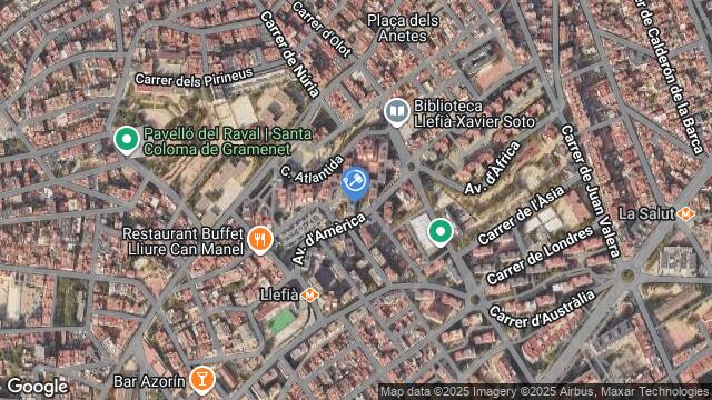 Ubicación de la subastas Subasta de vivienda en BADALONA