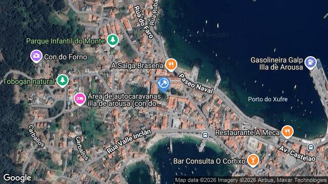 Ubicación de la subastas Subasta de vivienda en A Illa de Arousa, Vilagarcía de Arousa