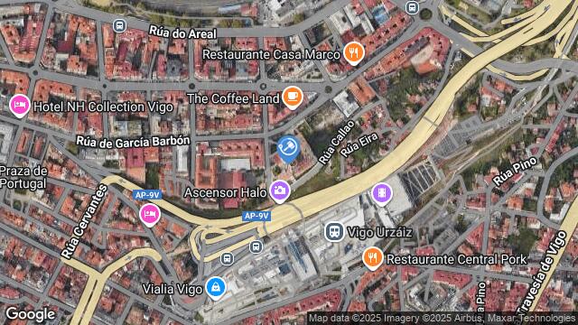 Ubicación de la subastas Subasta de garaje en VIGO