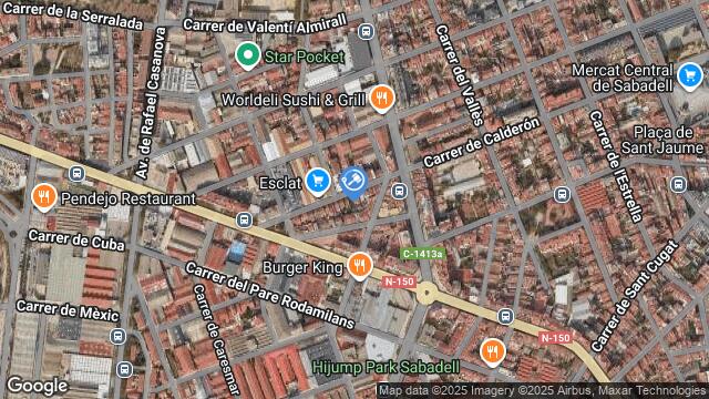 Ubicación de la subastas Subasta de vivienda en SABADELL