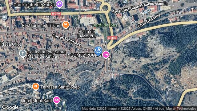 Ubicación de la subastas Subasta de vivienda en XATIVA