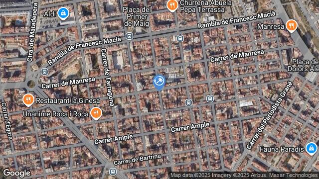 Ubicación de la subastas Subasta de vivienda en Terrassa