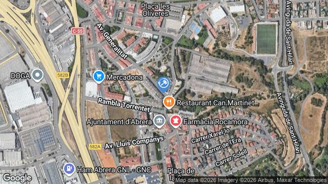 Ubicación de la subastas Subasta de rd de sant jordi ( abrera) en ABRERA