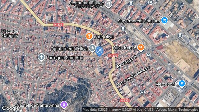 Ubicación de la subastas Subasta de vivienda en OLIVA