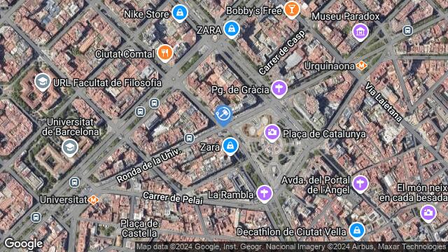 Ubicación de la subastas Subasta de garaje en Barcelona