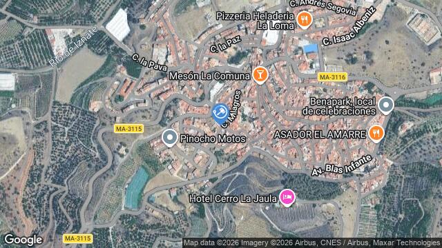 Ubicación de la subastas Subasta de vivienda en BENAMOCARRA