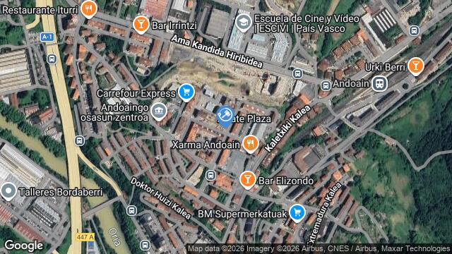 Ubicación de la subastas Subasta de local comercial en ANDOAIN