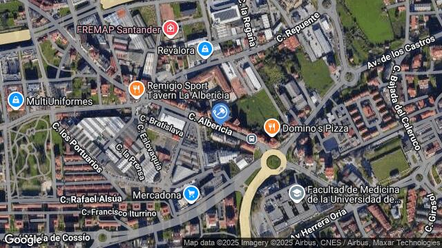 Ubicación de la subastas Subasta de vivienda en SANTANDER