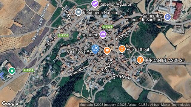 Ubicación de la subastas Subasta de finca rústica en AGUARÓN