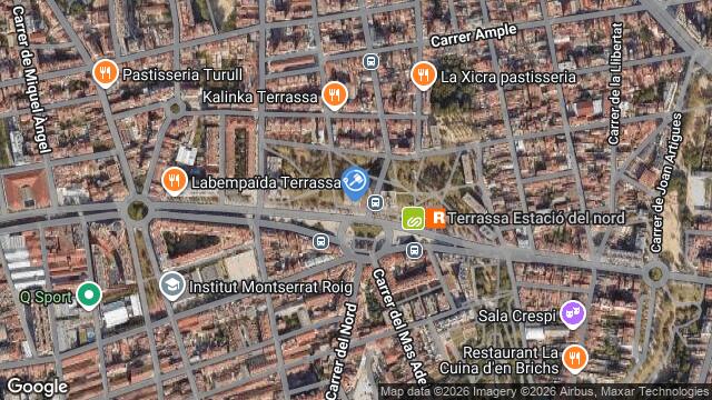 Ubicación de la subastas Subasta de garaje en Terrassa