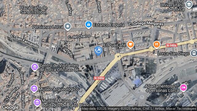 Ubicación de la subastas Subasta de vivienda en Lorca