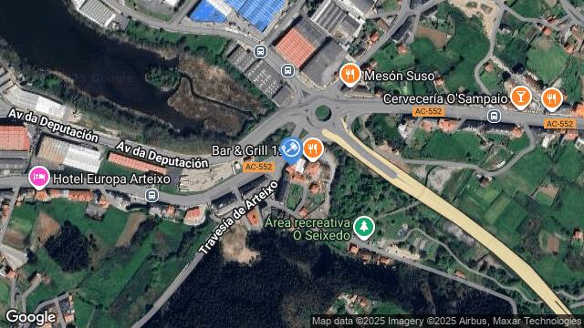 Ubicación de la subastas Subasta de local comercial en ARTEIXO