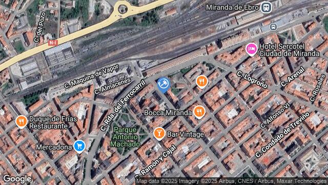 Ubicación de la subastas Subasta de garaje en MIRANDA DE EBRO