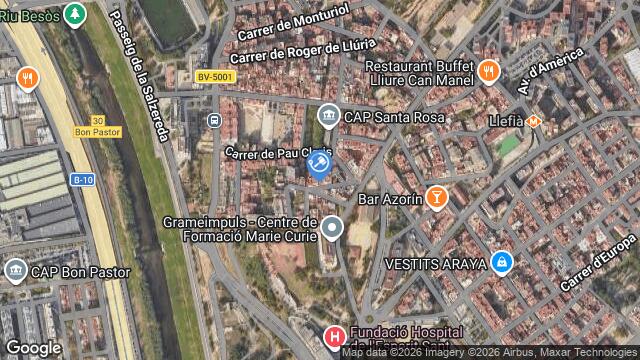 Ubicación de la subastas Subasta de vivienda en Santa Coloma de Gramenet