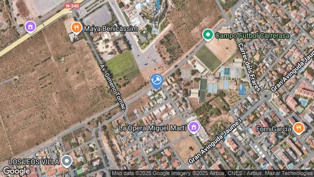 Ubicación de la subastas Subasta de vivienda en Benicasim