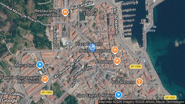 Ubicación de la subastas Subasta de av lugo ( ribeira) en RIBEIRA