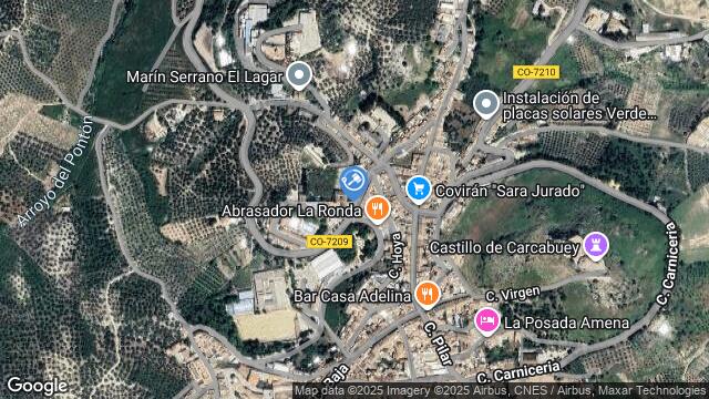 Ubicación de la subastas Subasta de solana o cuesta de lomo  ( carcabuey - cordoba) en CORDOBA