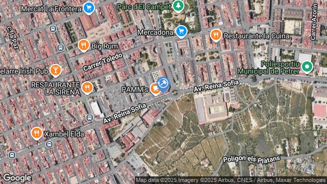 Ubicación de la subastas Subasta de vivienda en PETRER