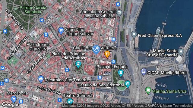 Ubicación de la subastas Subasta de vivienda en SANTA CRUZ DE TENERIFE