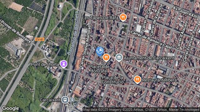 Ubicación de la subastas Subasta de vivienda en CARCAIXENT