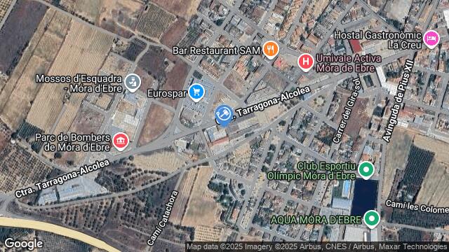 Ubicación de la subastas Subasta de vivienda en Mora d'Ebre