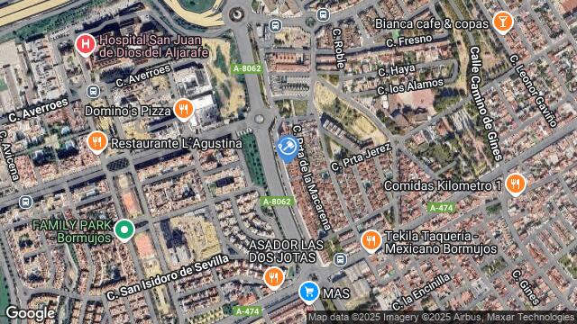 Ubicación de la subastas Subasta de garaje en BORMUJOS