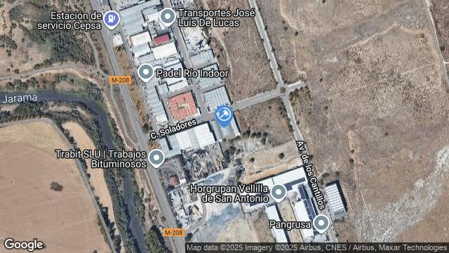 Ubicación de la subastas Subasta de nave industrial en VELILLA DE SAN ANTONIO