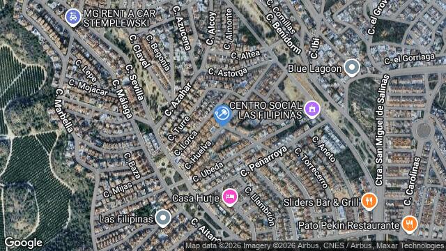 Ubicación de la subastas Subasta de vivienda en San Miguel de Salinas