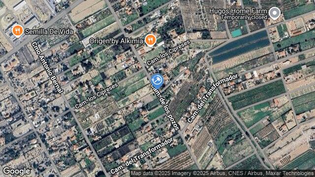 Ubicación de la subastas Subasta de finca rústica en Murcia
