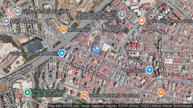 Ubicación de la subastas Subasta de garaje en MALAGA