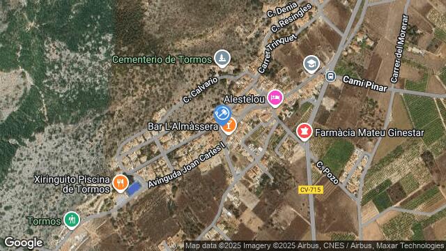 Ubicación de la subastas Subasta de finca rústica en TORMOS