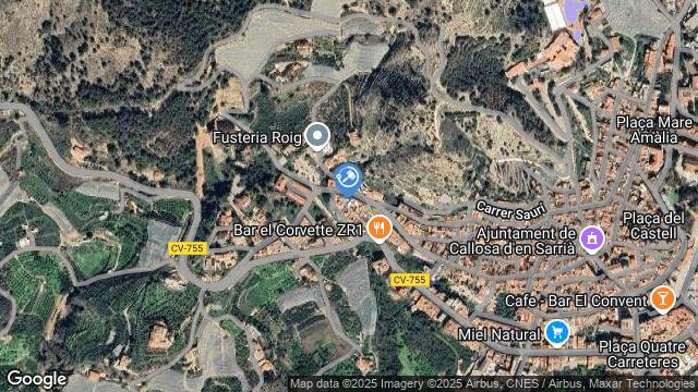 Ubicación de la subastas Subasta de vivienda en Callosa En Sarrià