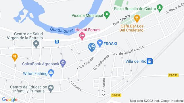 Ubicación de la subastas Subasta de local comercial en VILLA DEL RIO