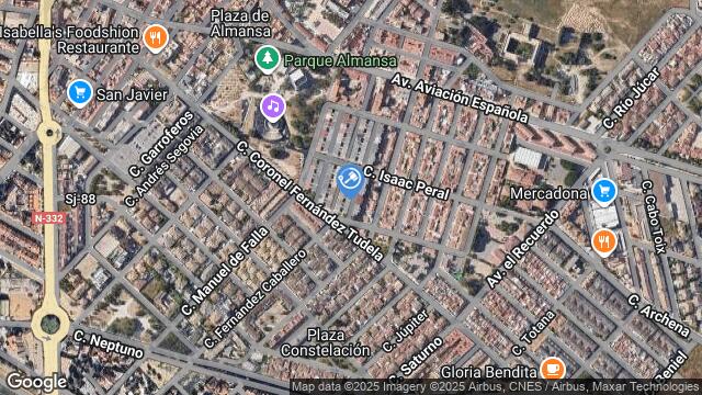 Ubicación de la subastas Subasta de vivienda en San Javier