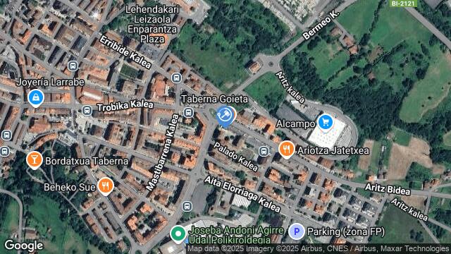 Ubicación de la subastas Subasta de vivienda en MARURI- JATABE