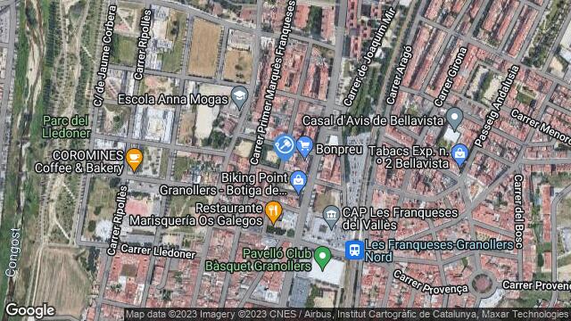 Ubicación de la subastas Subasta de vivienda en GRANOLLERS